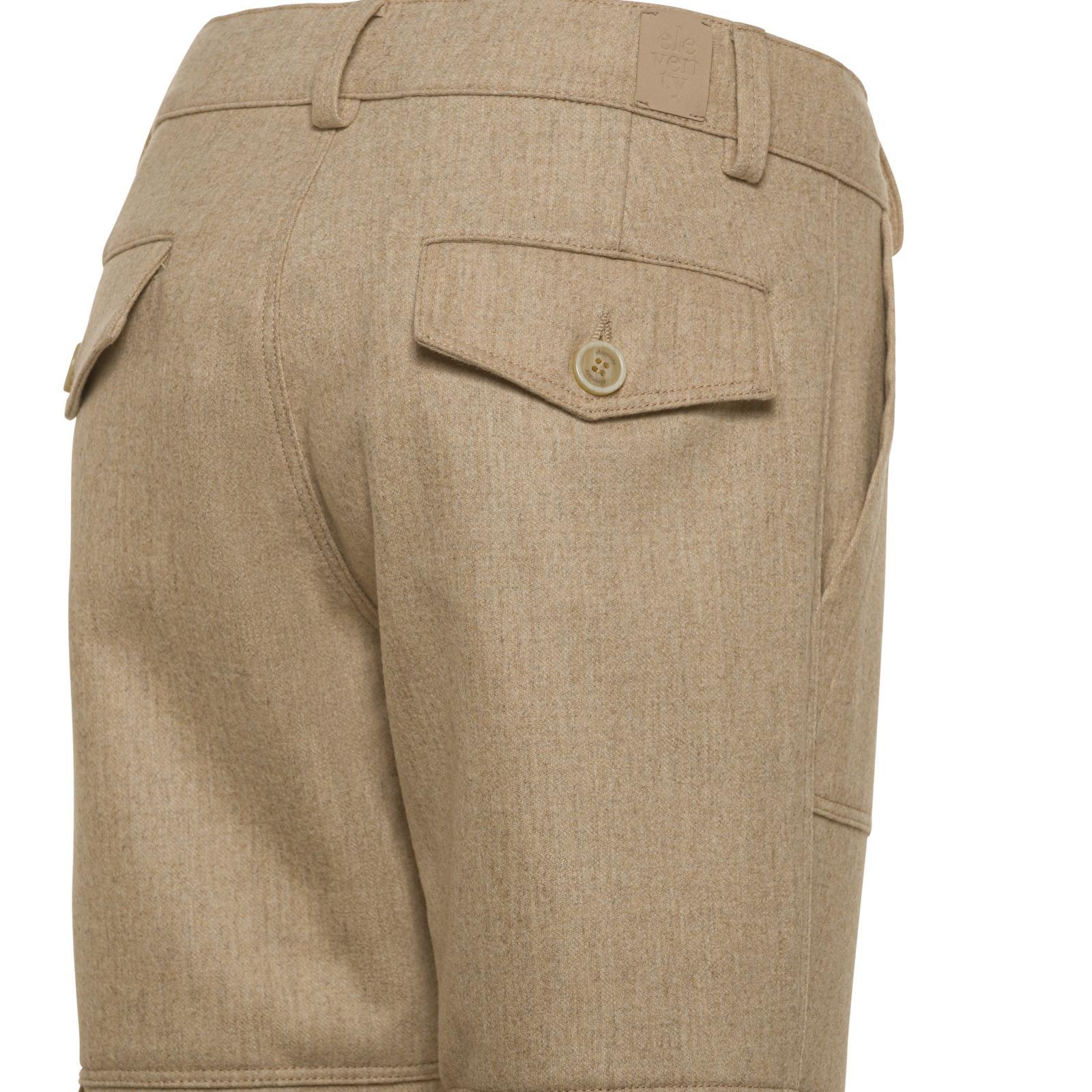 Eleventy Belt-loop Casual Pants In Brown