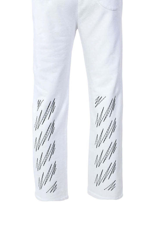 Off-white Rope Sweatpants In White