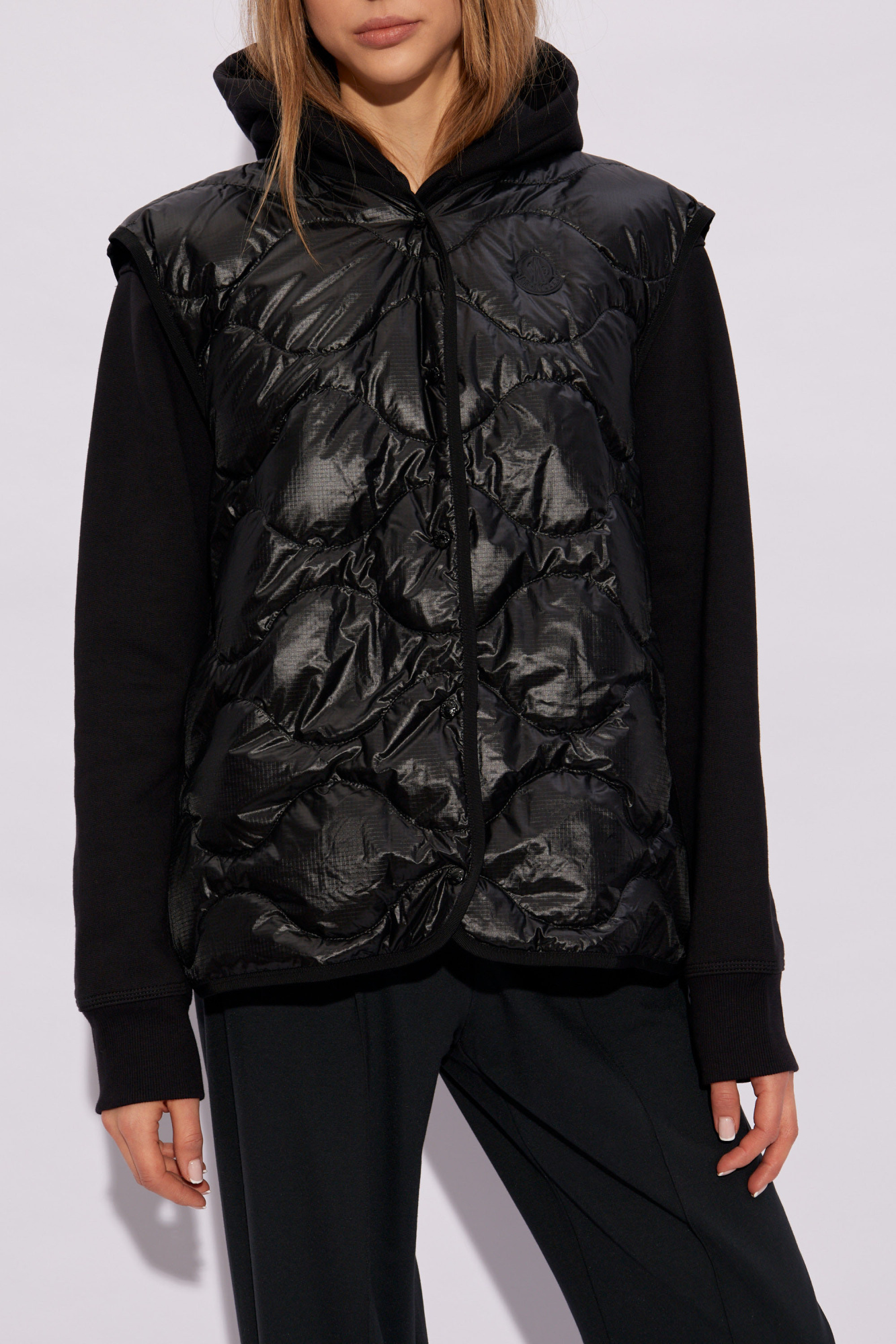 Moncler Celeno Zip-up Jacket In Black