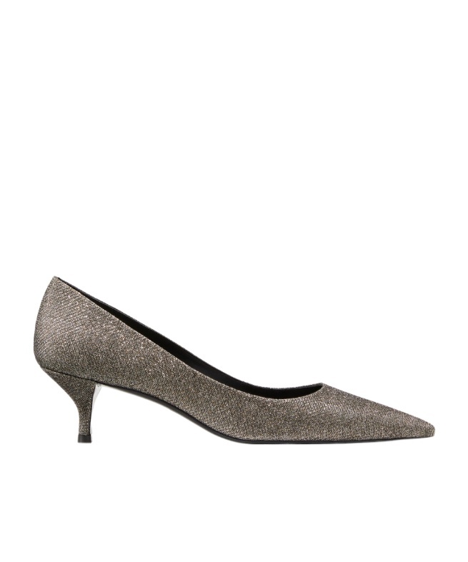 Stuart Weitzman Stuart 35mm Glitter Pumps In Green