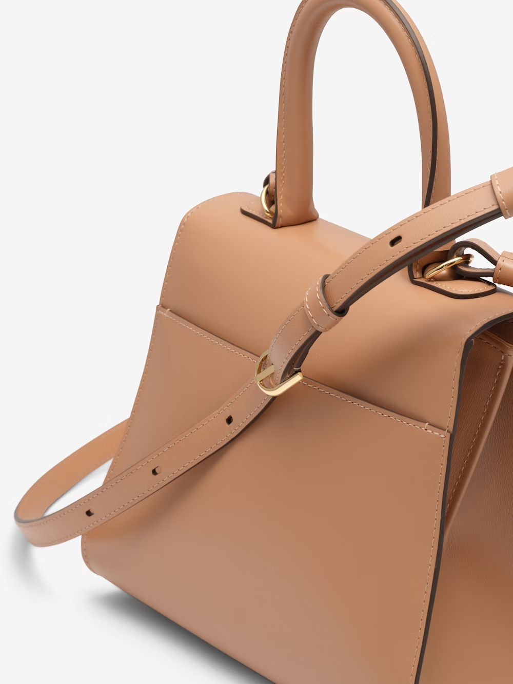 Delvaux Small Brillant Shoulder Bag In Pink