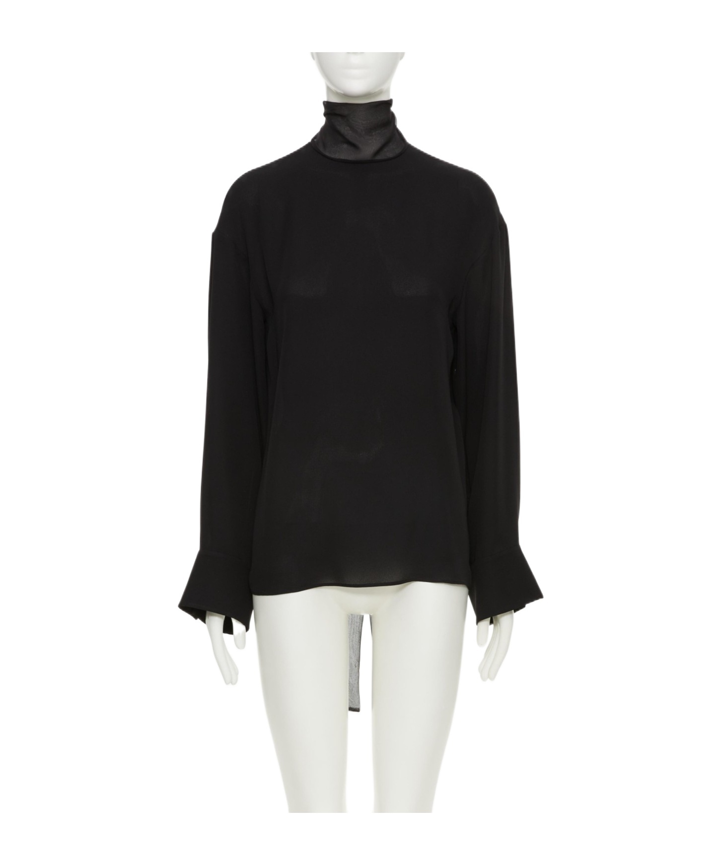 Valentino Bow-detail Blouse In Black