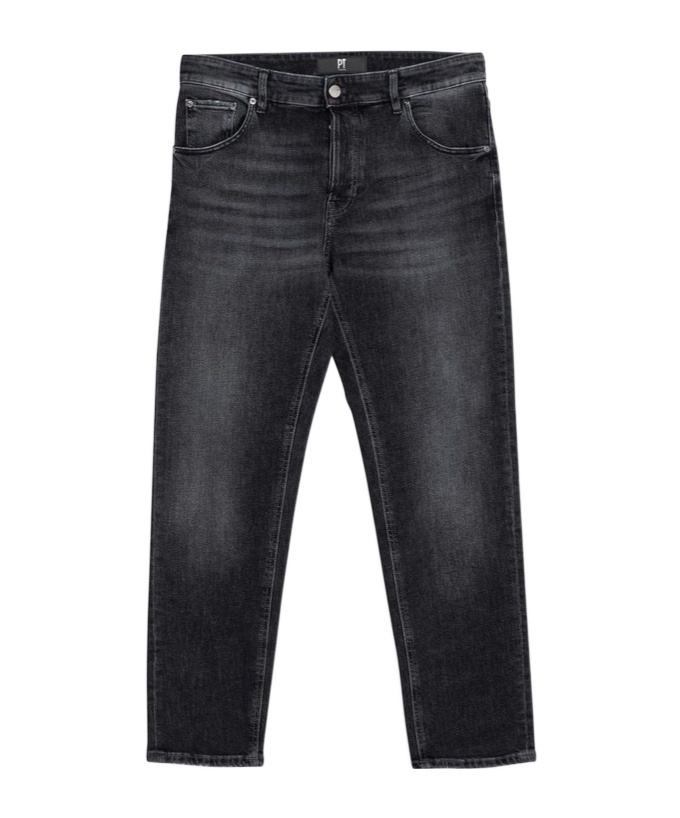 Pt Torino Denim Pants In Black