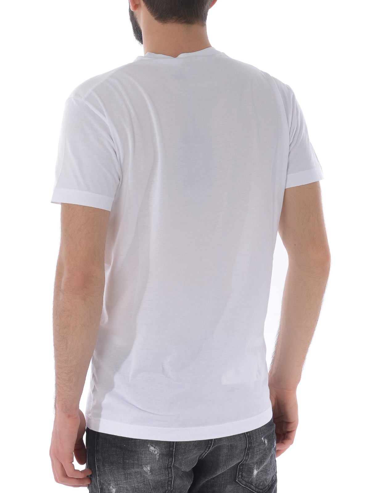 Dsquared2 Dsquared Man Cool Fit Tee In White