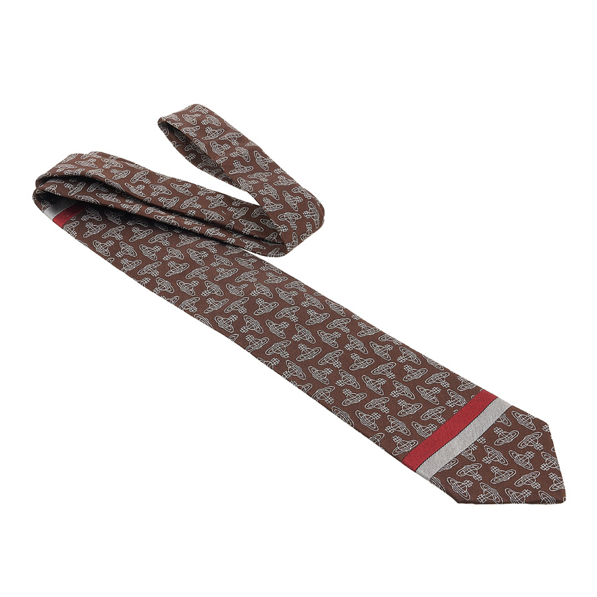 Vivienne Westwood Pattern Tie In Multicolor