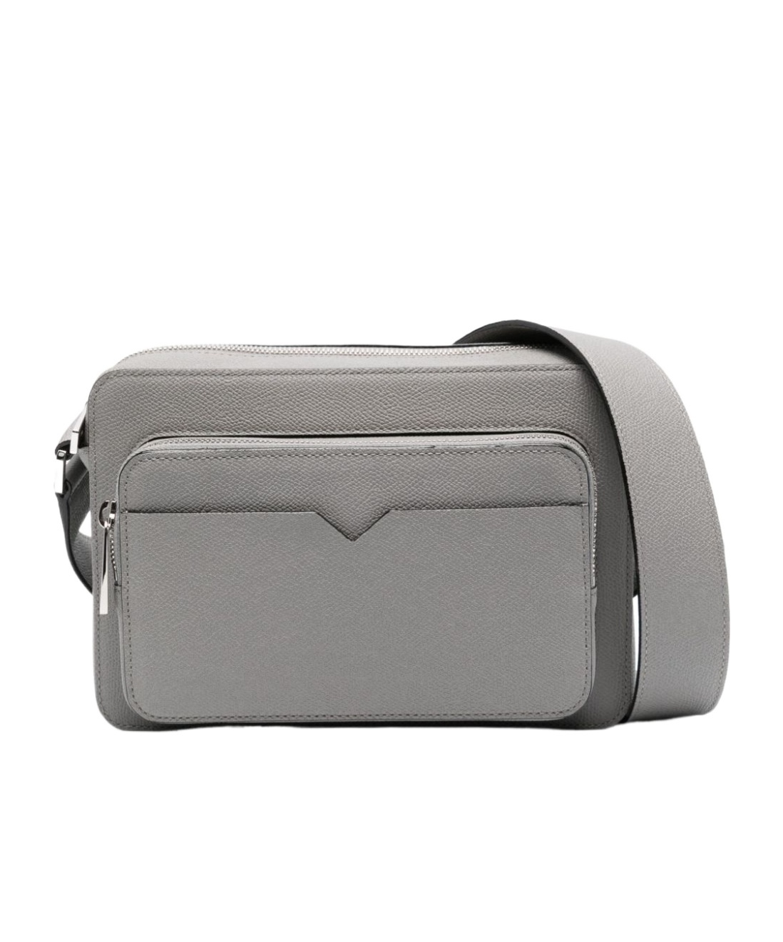 VALEXTRA V-LINE REPORTER MESSENGER BAG
