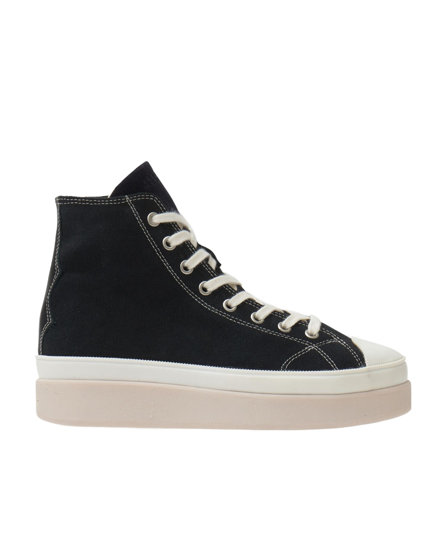 Isabel Marant Lace-up High-top Sneakers In Black