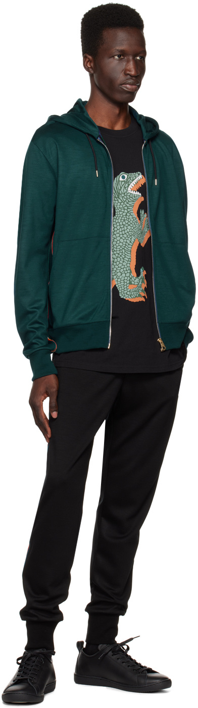 PAUL SMITH LOGO ZIPPER CASUAL JACKET