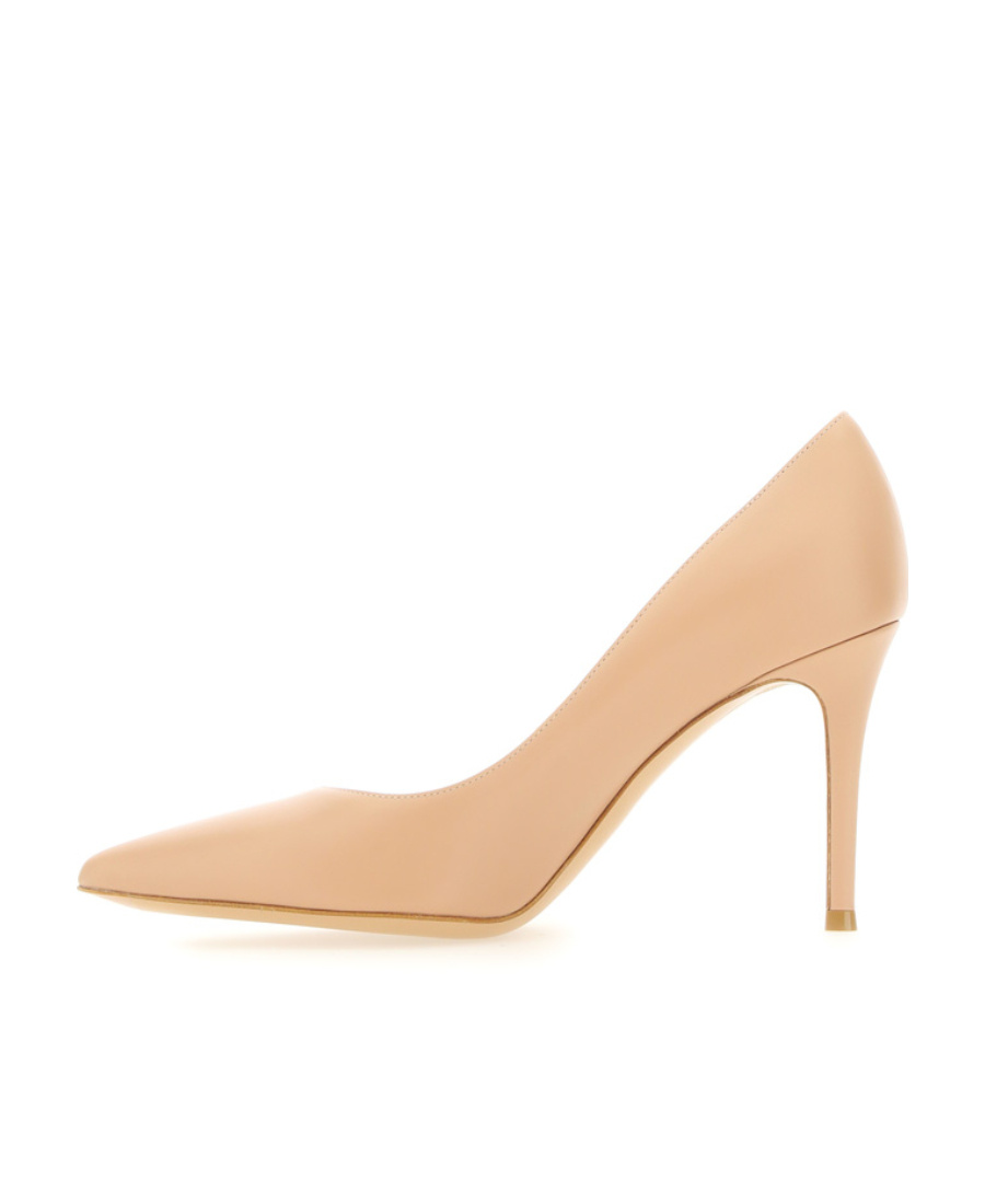 Gianvito Rossi 105mm Gianvito Satin High Heel Pumps In Nude
