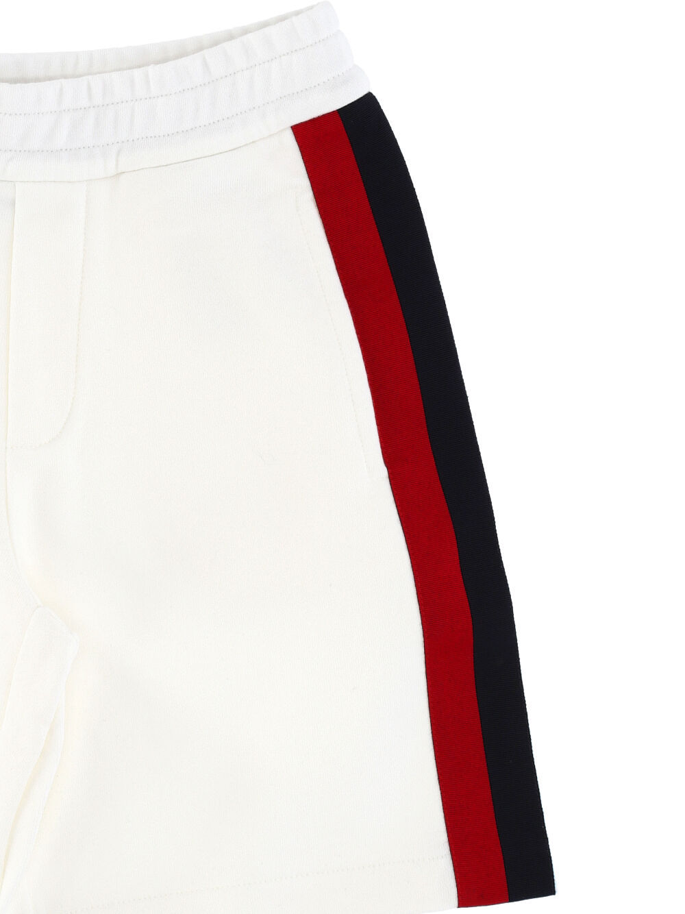 Moncler Elastic Waist Shorts In White