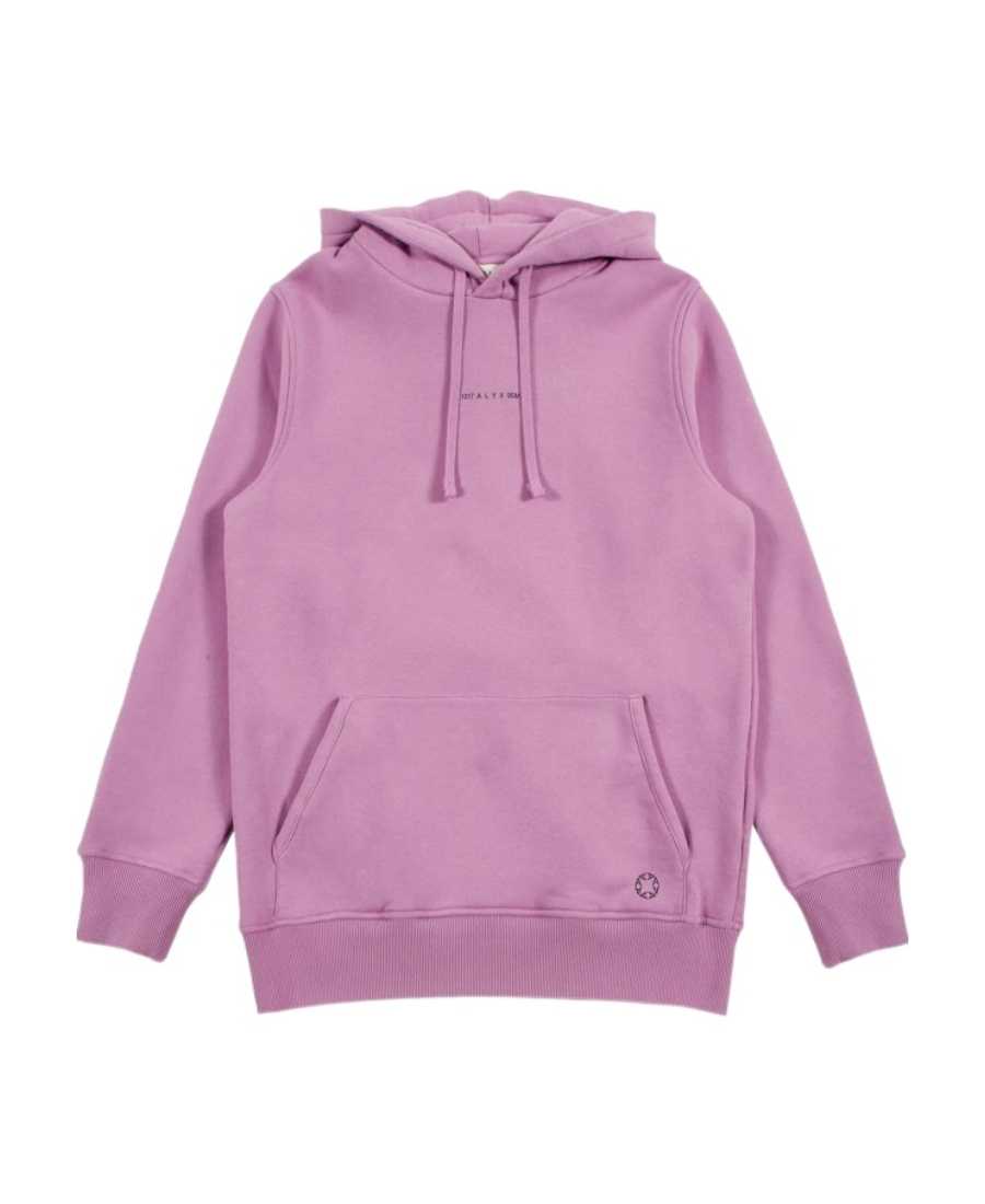 Alyx Graffiti-print Drawstring Hoodie In Pink