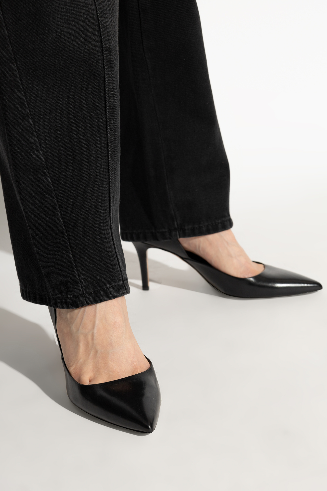 Shop Isabel Marant Pointed High Heels In Black