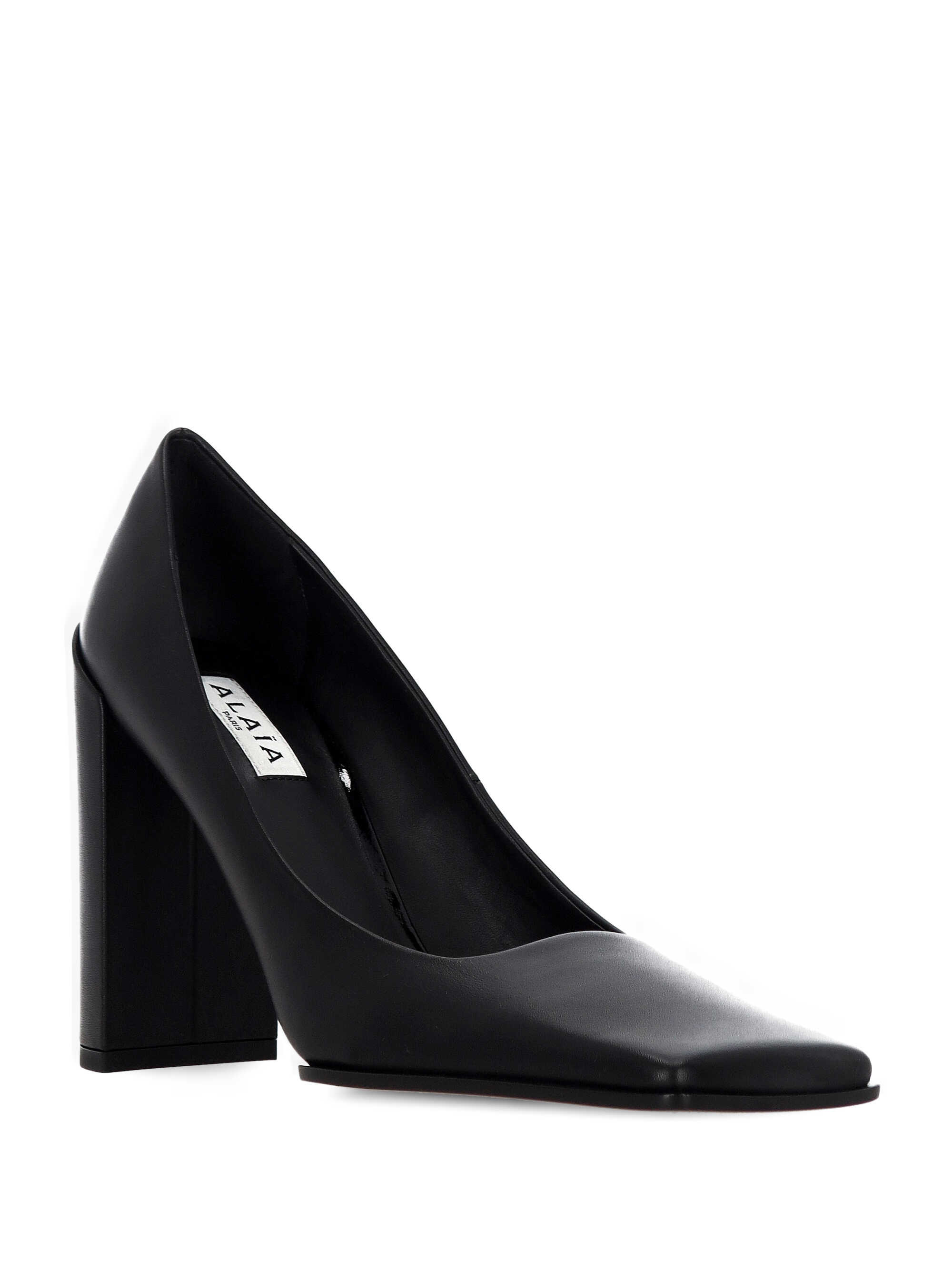 Alaïa Square-toed High Heels In Black
