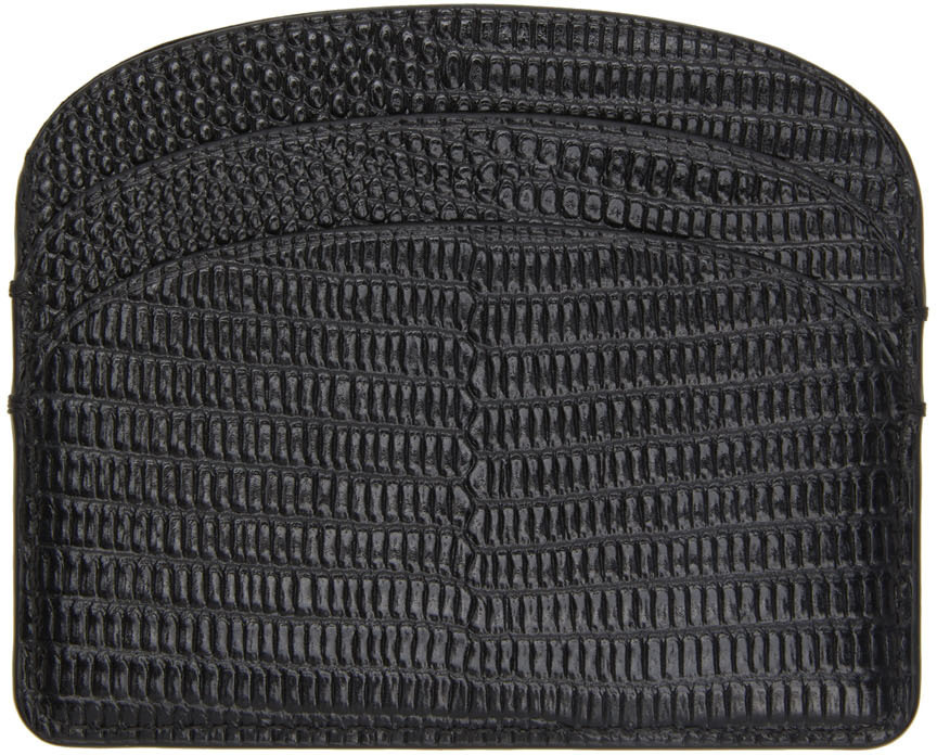 Apc Logo Wallet In Black