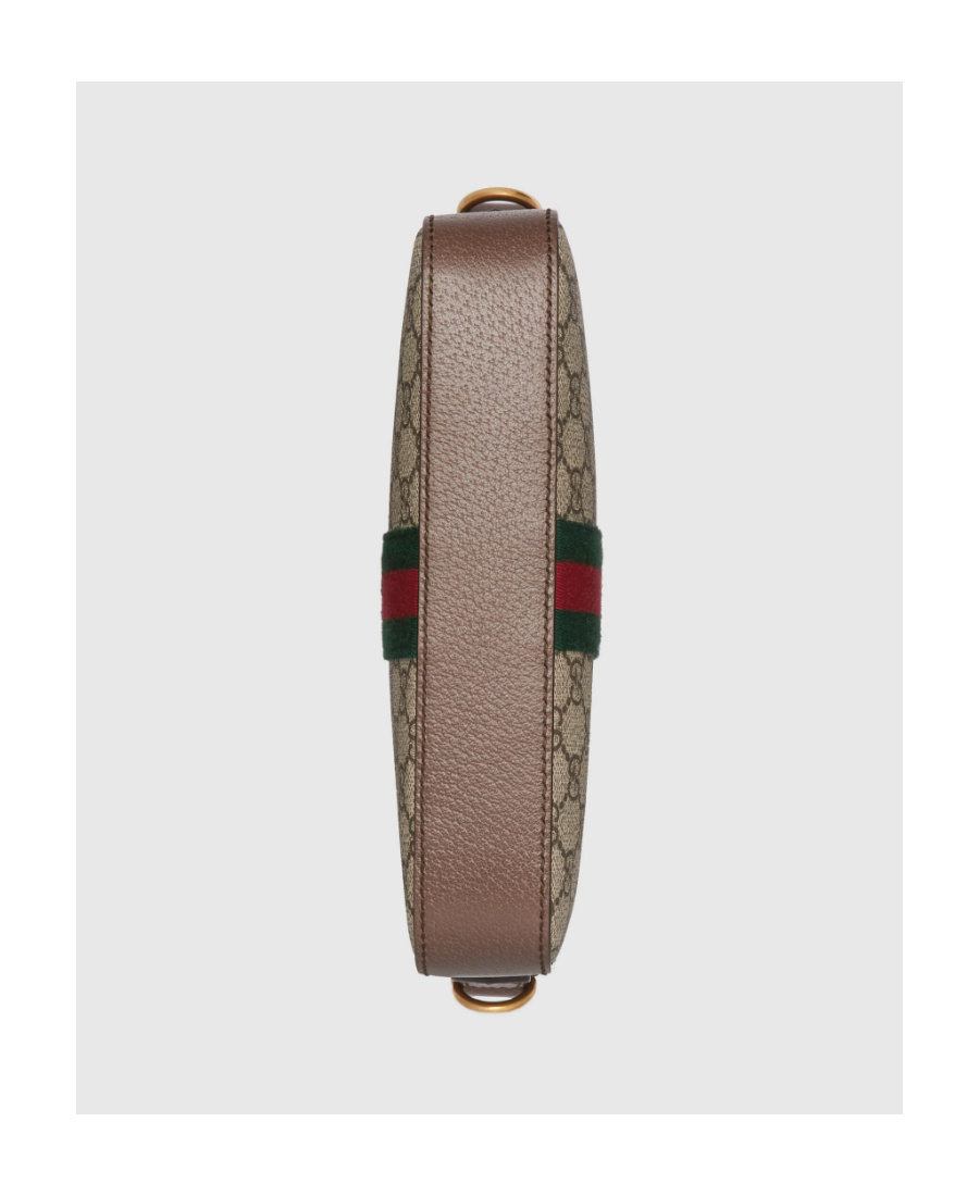 Gucci Men Ophidia Monogram Shoulder Bag In Brown
