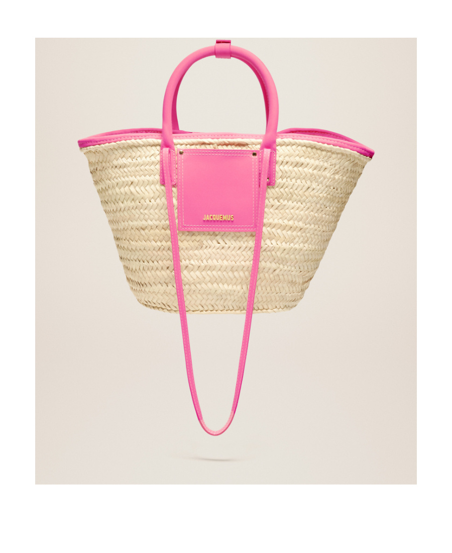 Jacquemus Neutral Le Panier Soli Tote Bag In Nude