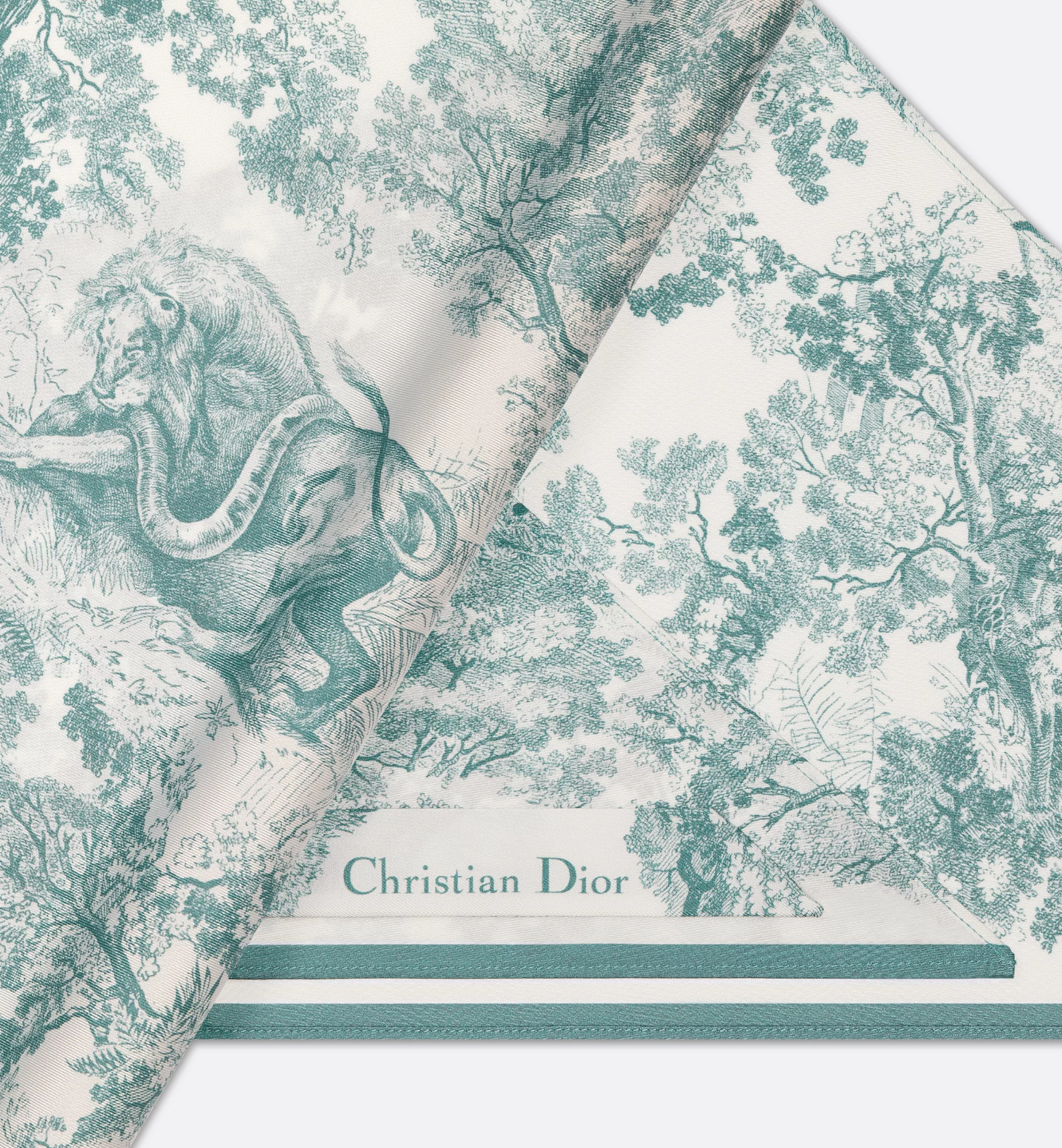 Dior Iviera Toiledejouysauvage Silktop In Green
