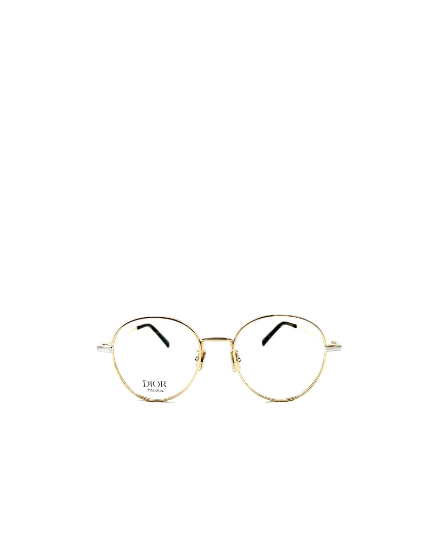 Dior Eyewear Round-frame Glasses In Gold