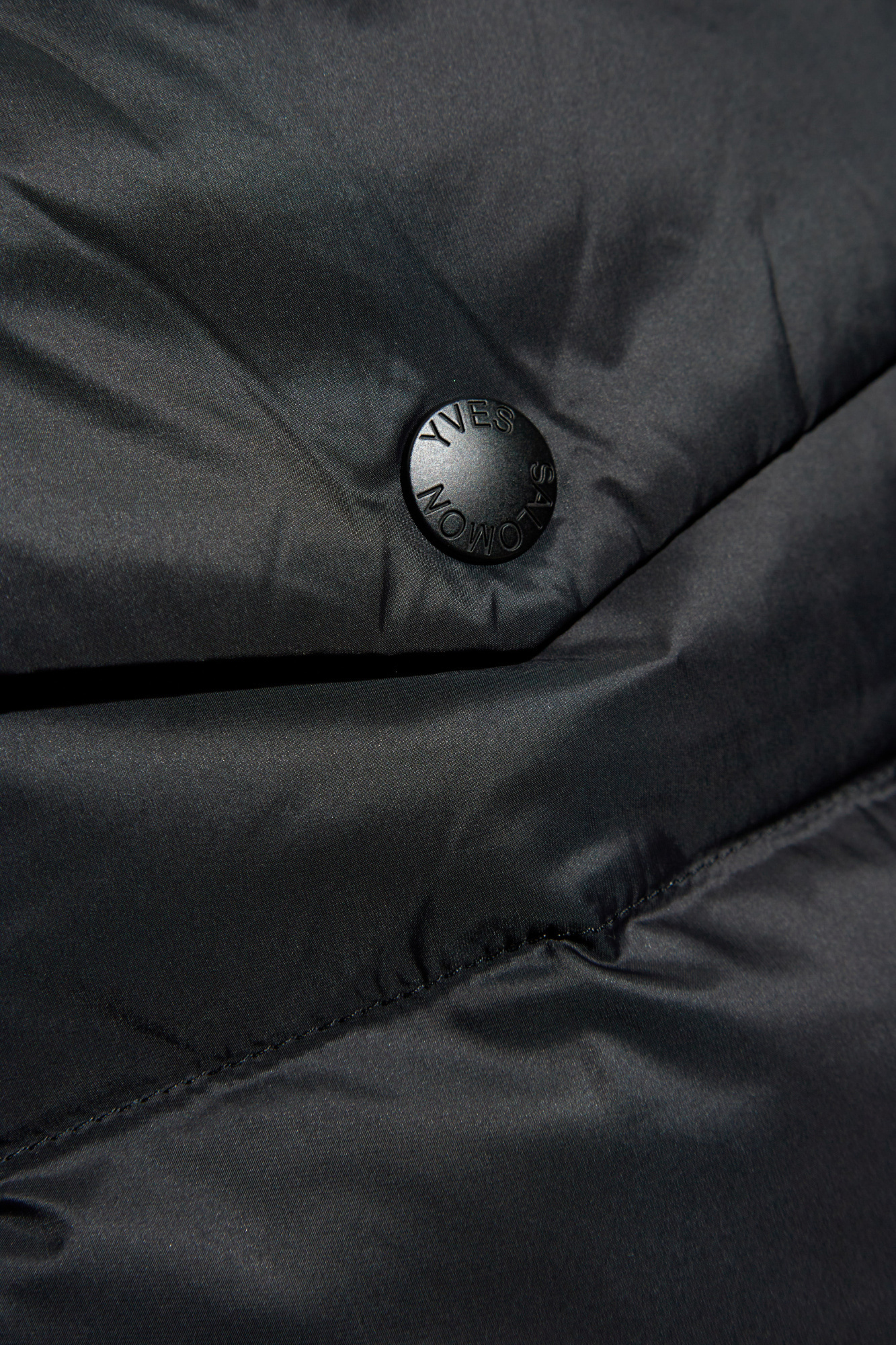 YVES SALOMON HOODED PADDED JACKET