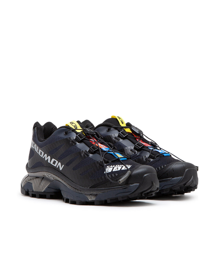 Salomon Streamlined Black Sneakers With Rugged Outsole And Breathable Upper