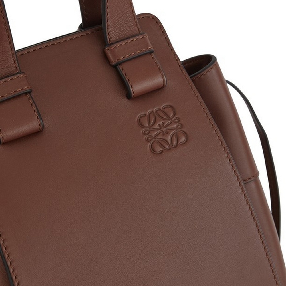 Loewe Medium Hammock Shoulder Bag In Brown