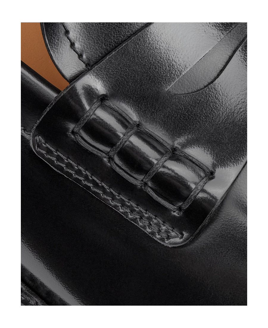 Dior Carlo Shiny Loafers In Black