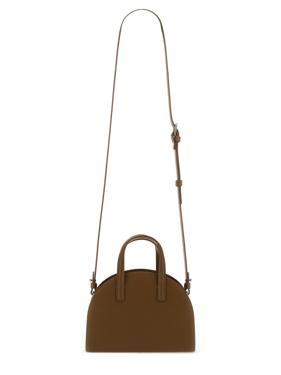 Apc A.p.c. Beige Goat Handbags In Brown