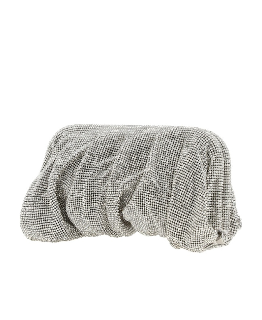 Benedetta Bruzziches Shine The Bag In Hand. In Gray