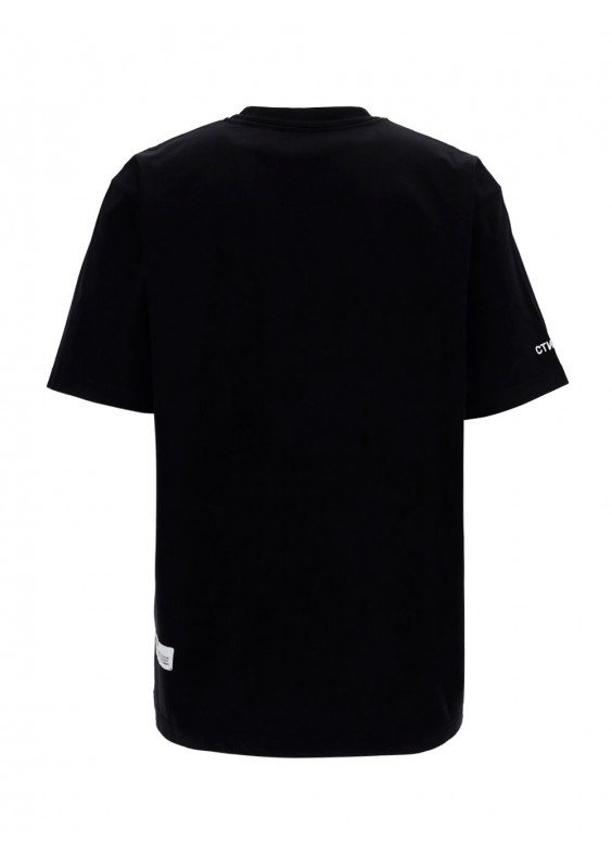 Heron Preston Logo Printed T-shirt In Black