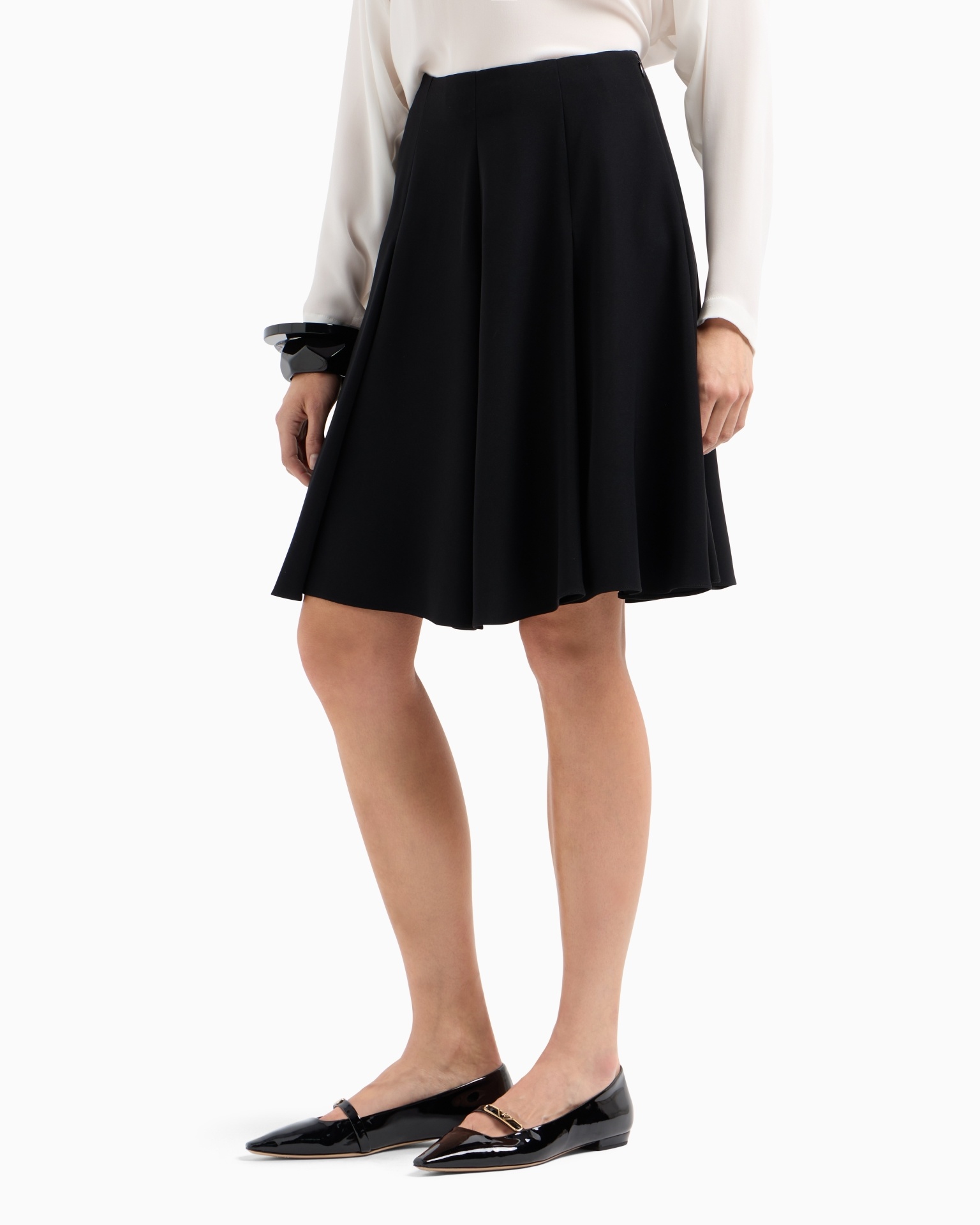 EMPORIO ARMANI PLEATED SKIRTS