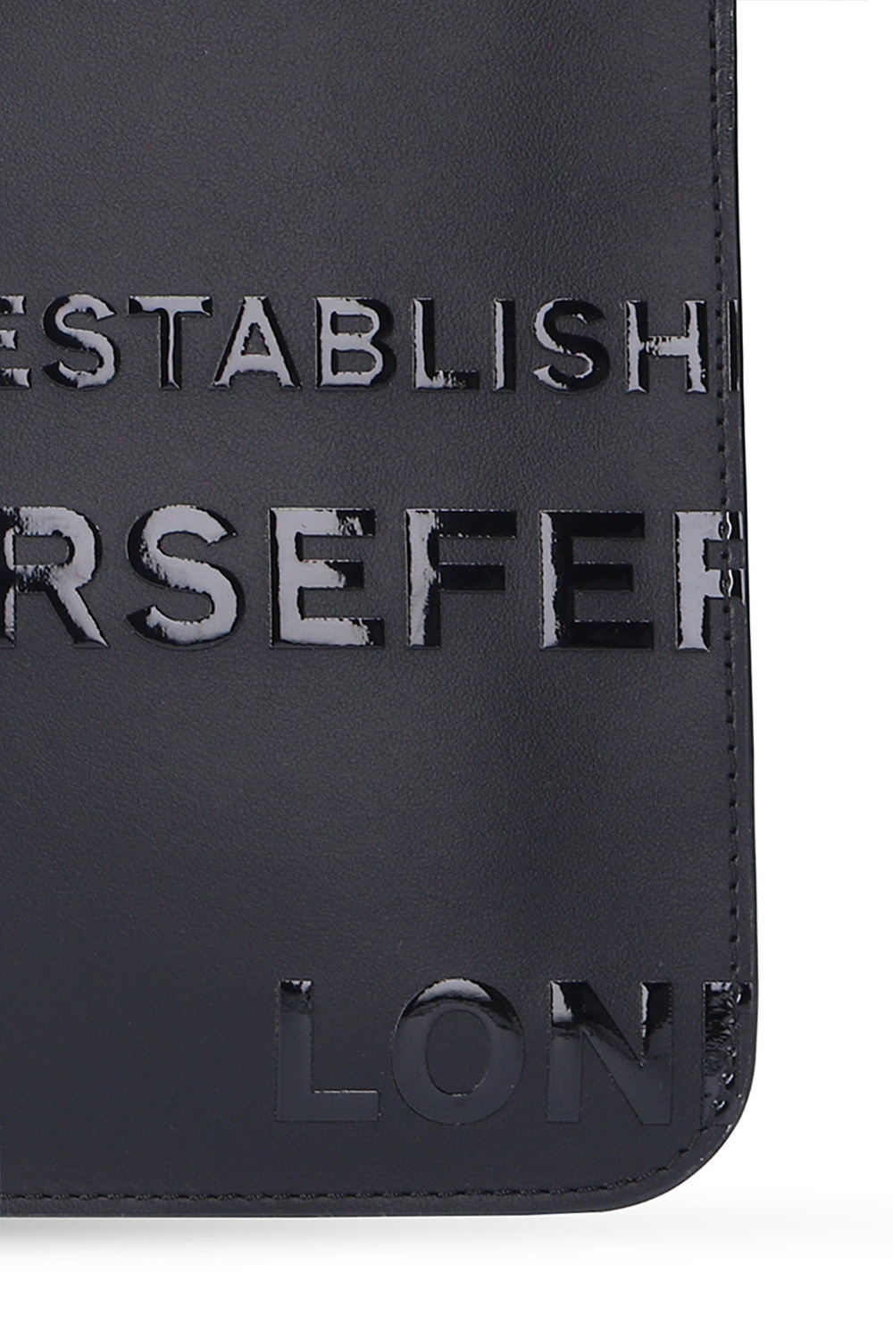 Burberry Horseferry-print Pouch In Black