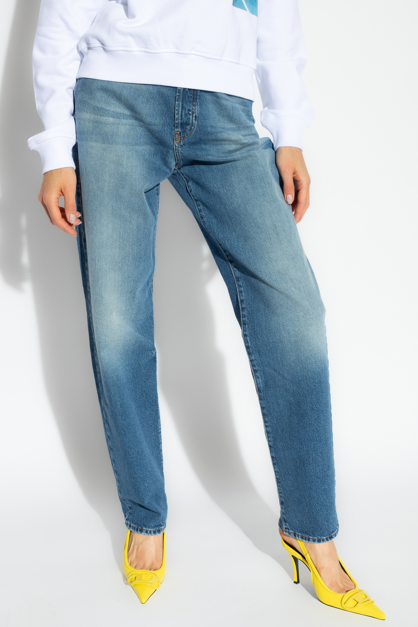 DIESEL STRAIGHT DENIM TROUSERS
