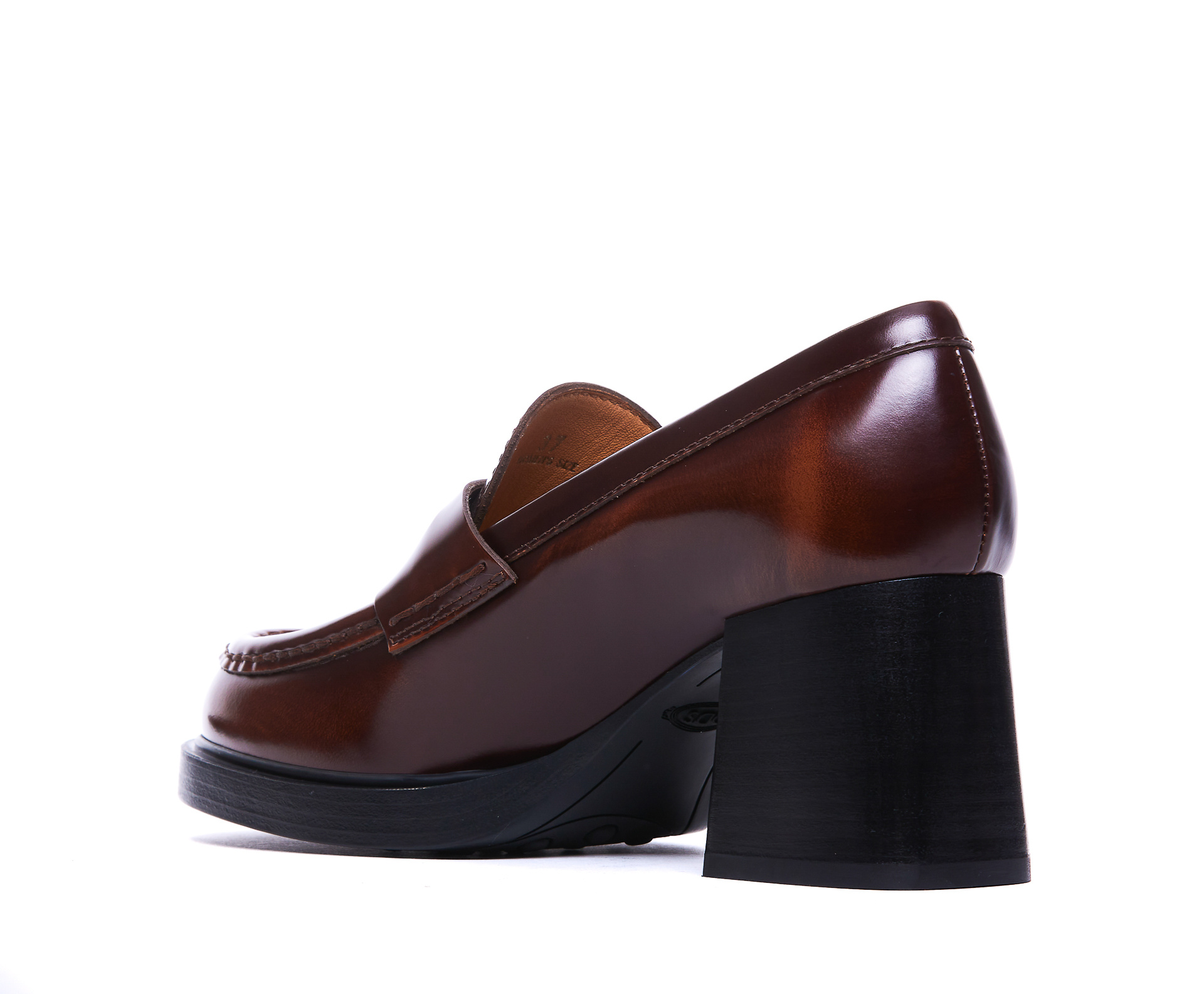 Tod's Thick Heels In Black