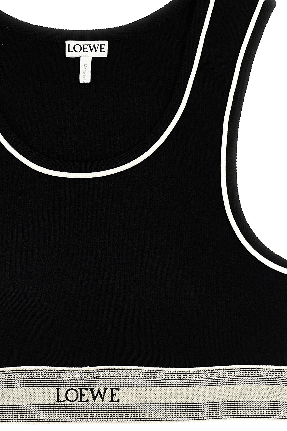 Loewe Logo Vest In Black
