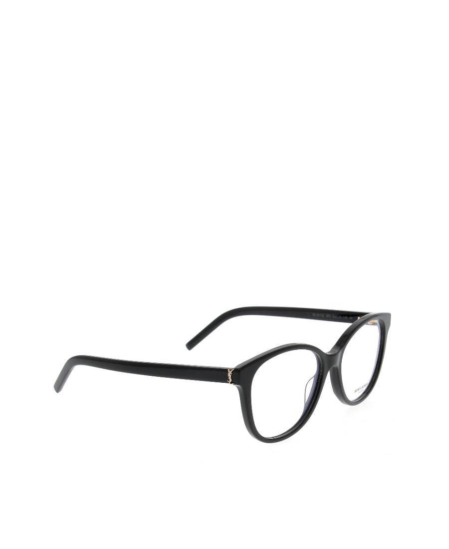 Saint Laurent Eyewear Square Frame Glasses In Black