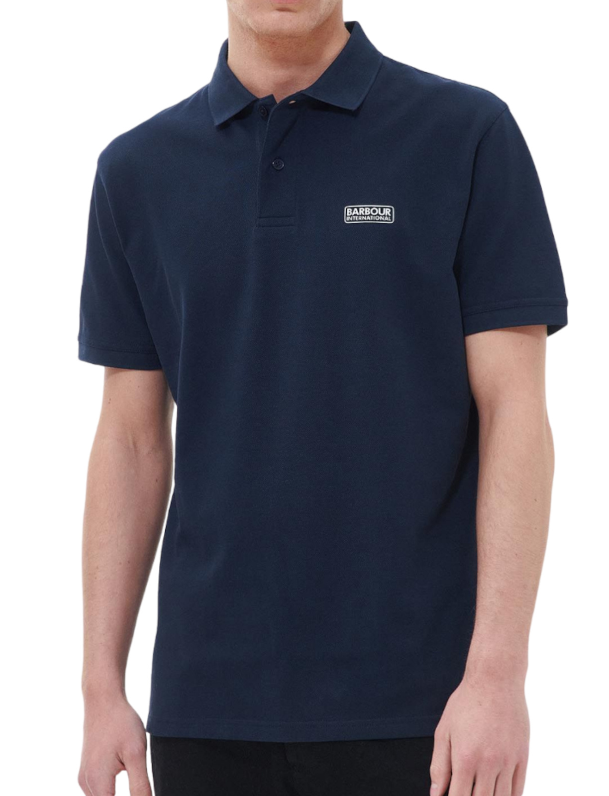 Moschino Short-sleeved Polo Shirt In Black