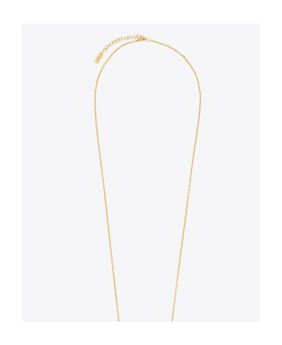 SAINT LAURENT LARGE SPHERE NECKLACE 