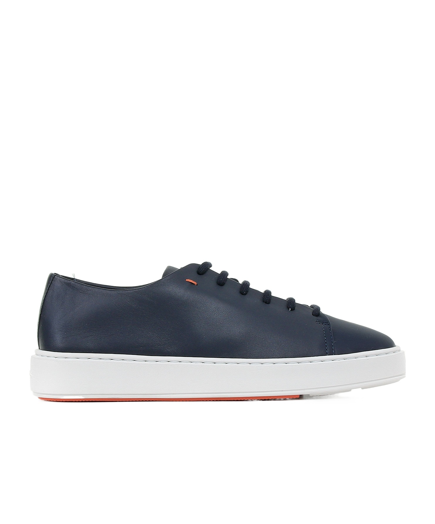 Santoni Tie Low Upper Board Shoes In Black