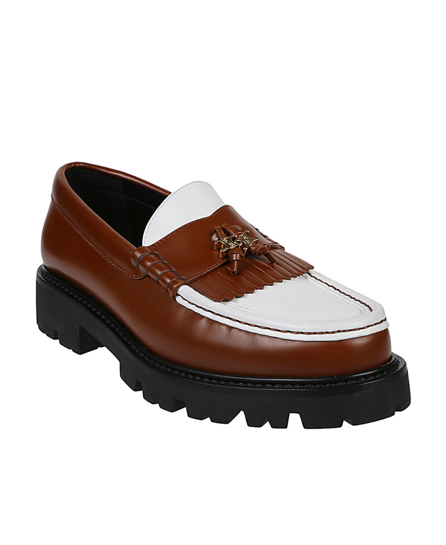 Celine Logo Love Shoes In Brown