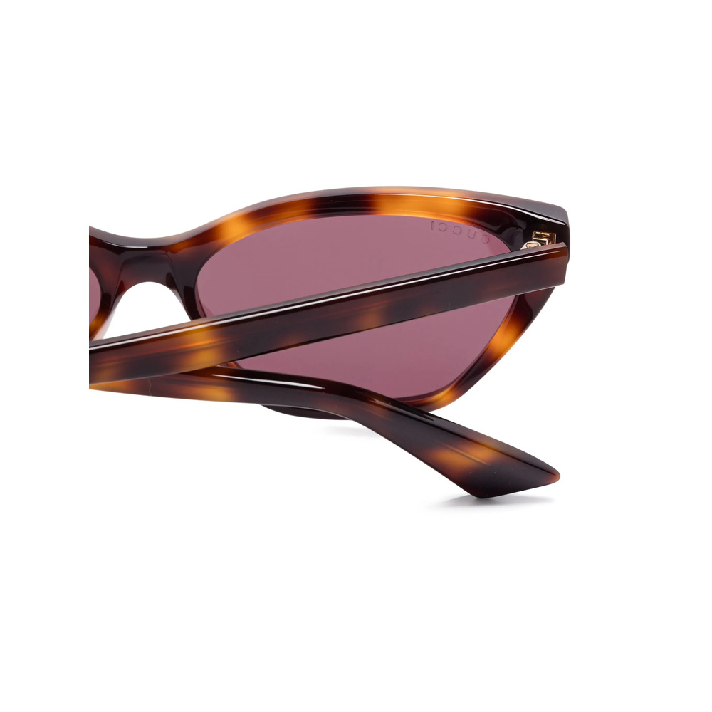 GUCCI GUCCI EYEWEAR CAT-EYE FRAME SUNGLASSES