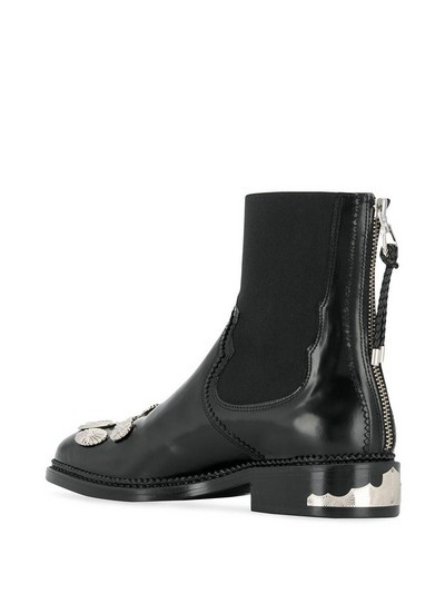 Toga Chelsea Boots In Black