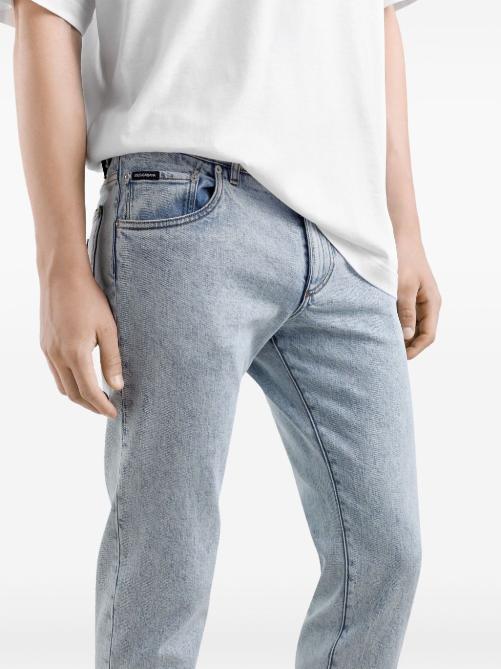 DOLCE & GABBANA STRAIGHT-LEG JEANS