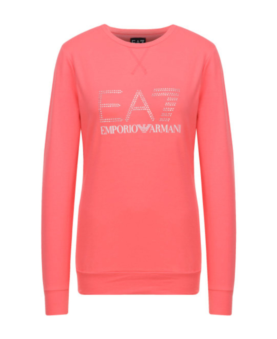 EA7 LOGO LONG-SLEEVED SWEATER