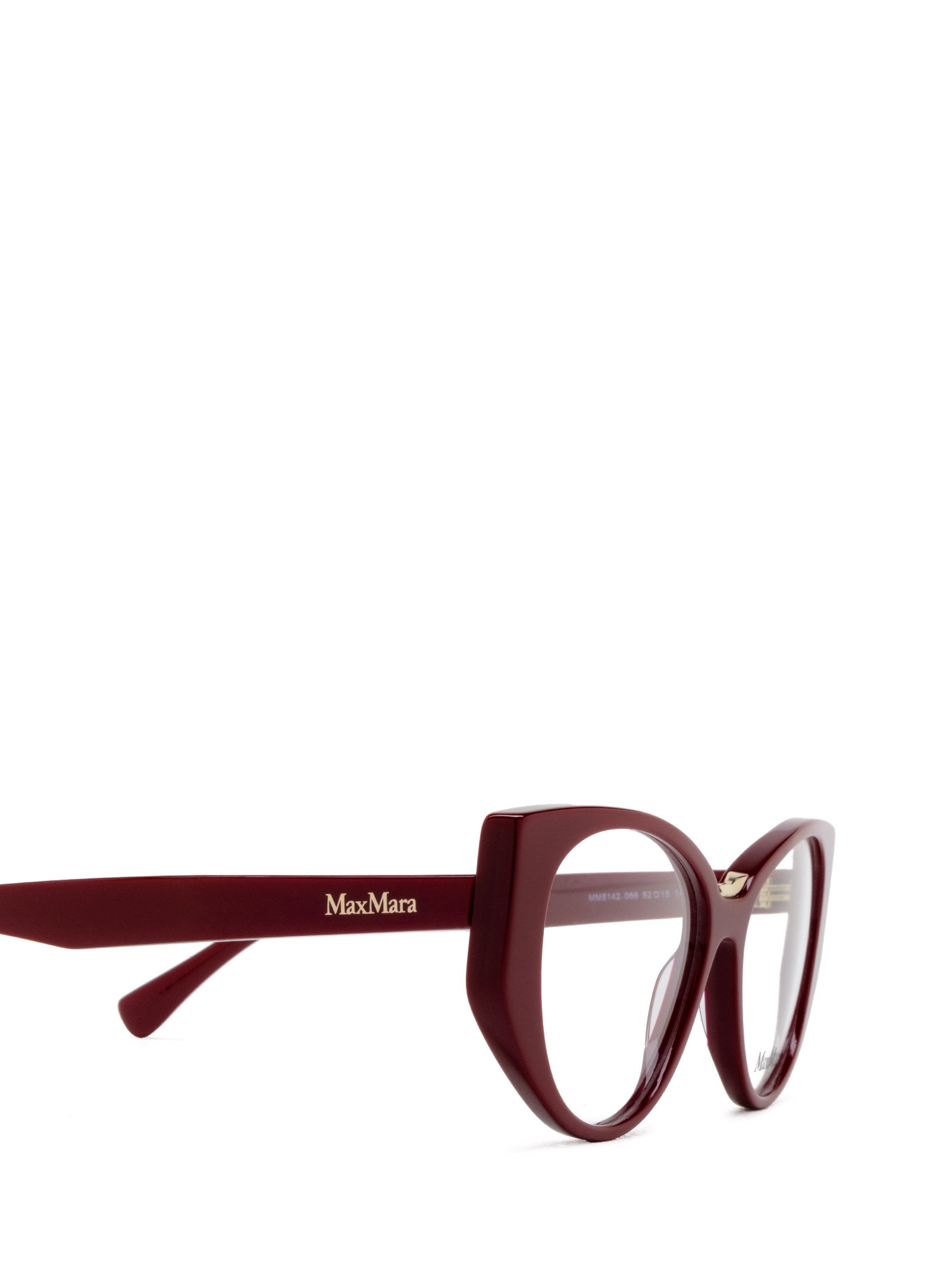 Max Mara Logo Flat Mirror In Brown