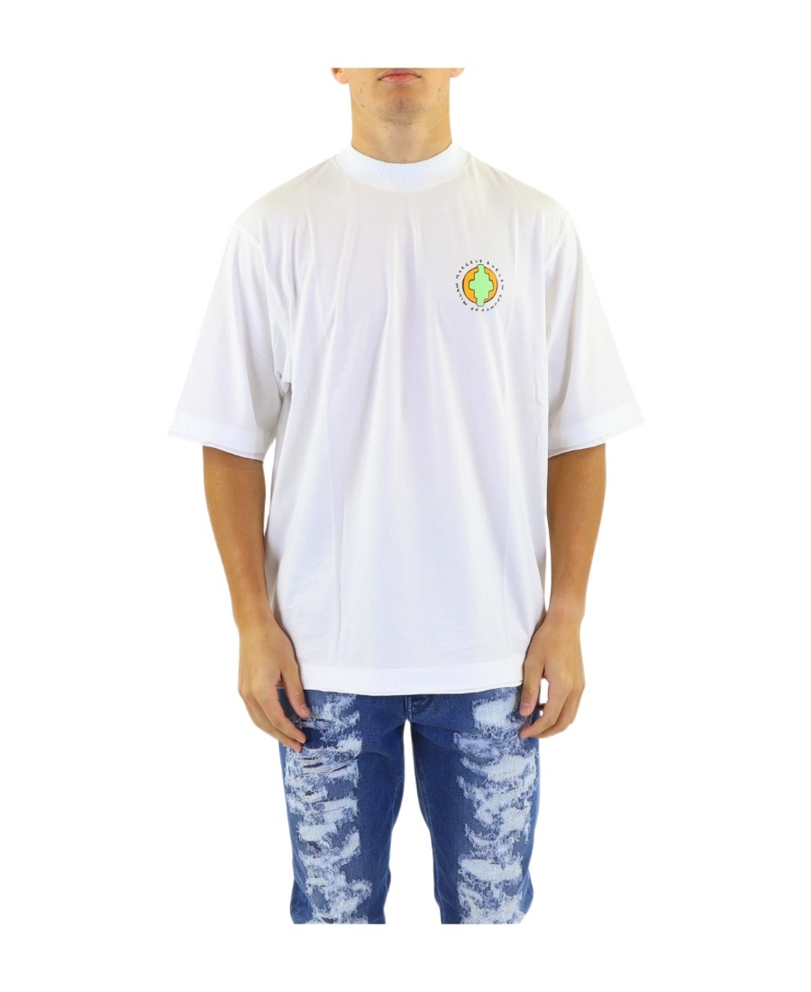 Marcelo Burlon County Of Milan Pattern T-shirt In White