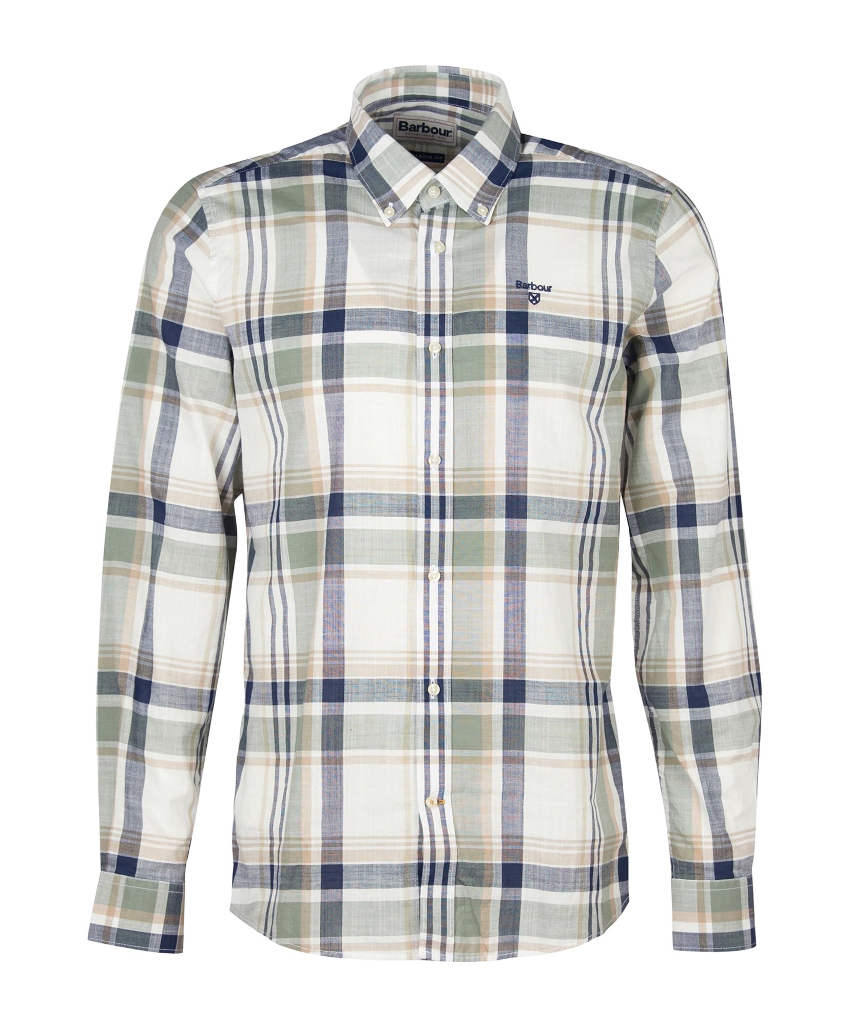 Barbour Long-sleeved Shirt In Gray