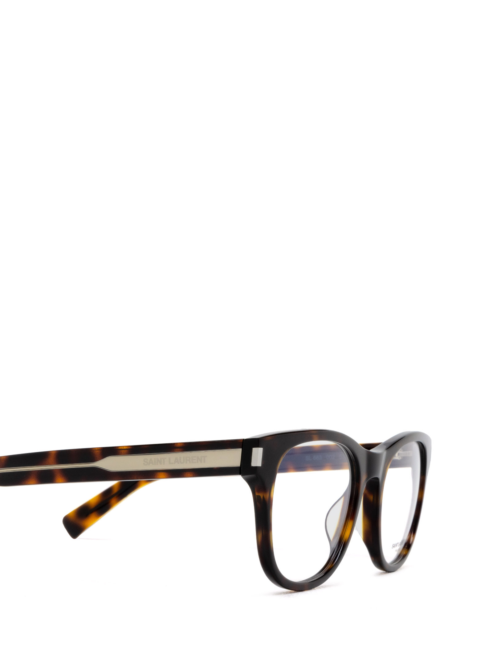 Saint Laurent Sl 663 Square-frame Glasses In Black