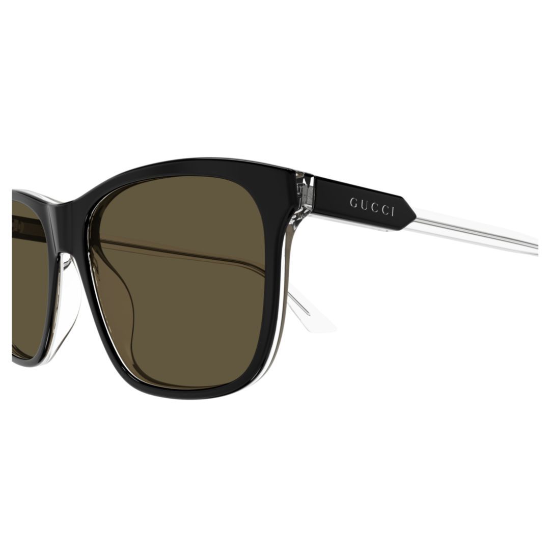 Gucci Square-frame Sunglasses In Brown