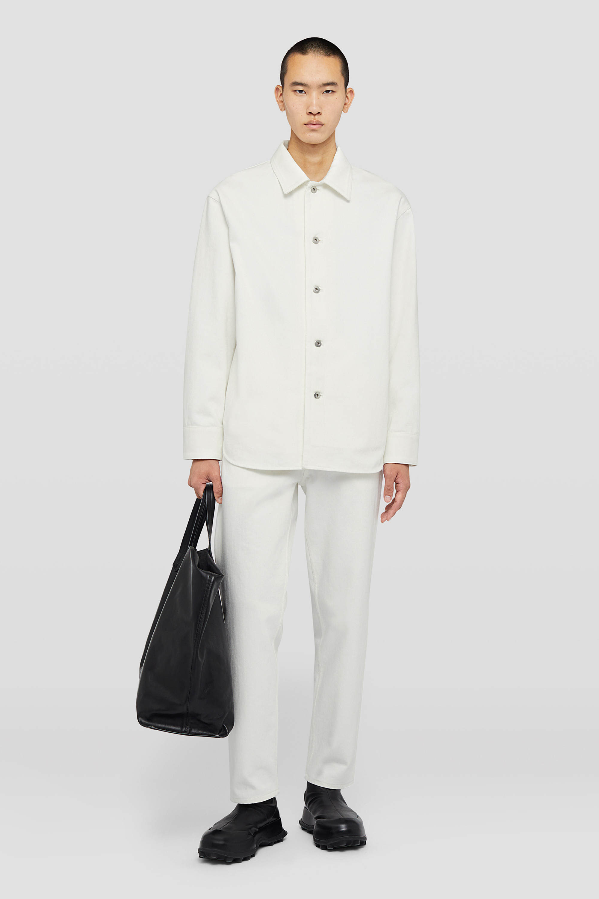 Jil Sander Mid-rise Straight-leg Jeans In White