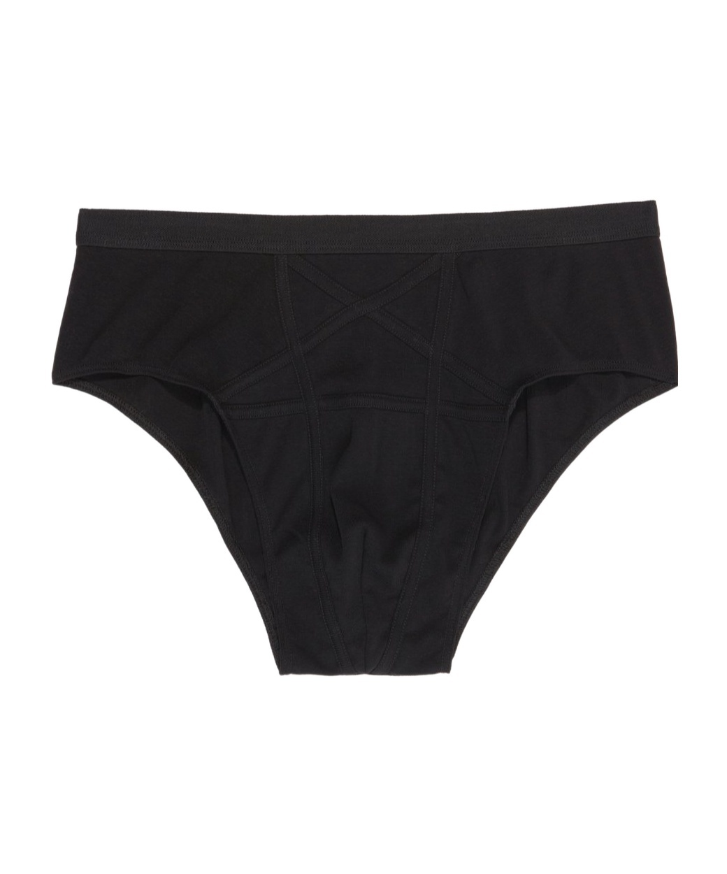 Rick Owens Penta Brief In Black